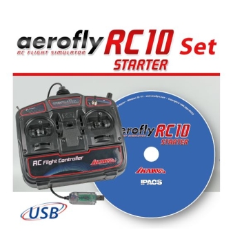 3092051 Flugsimulator AEROFLY RC-10 Starter-Set